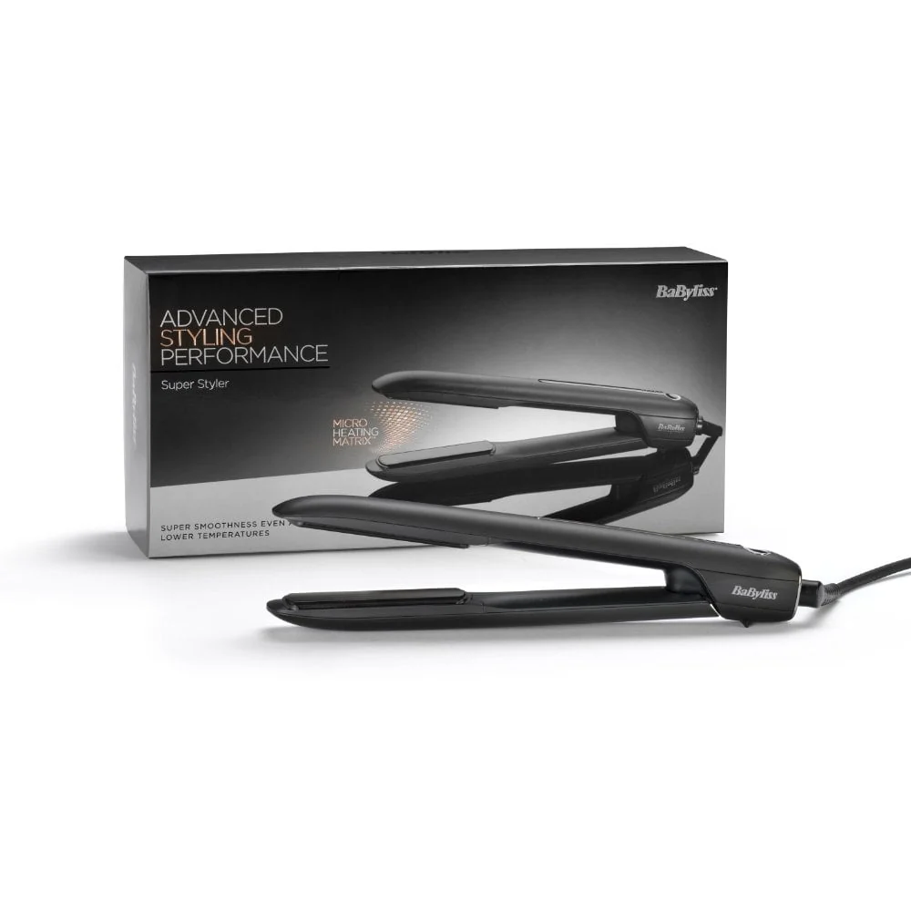 BaByliss Super Styler Hair Straightener Black 2485U - Image 3