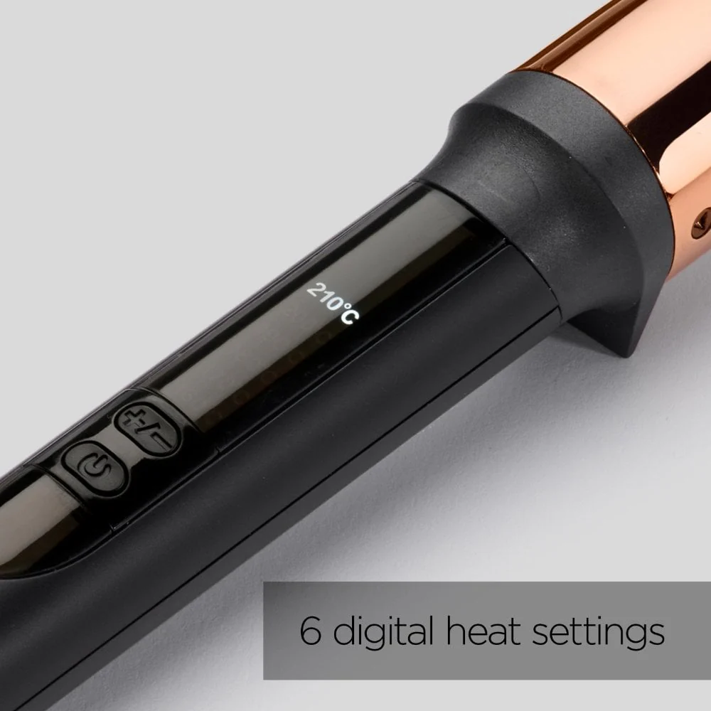 BaByliss Titanium Brilliance Conical Wand 19-32mm Rose Gold 2358U - Image 6