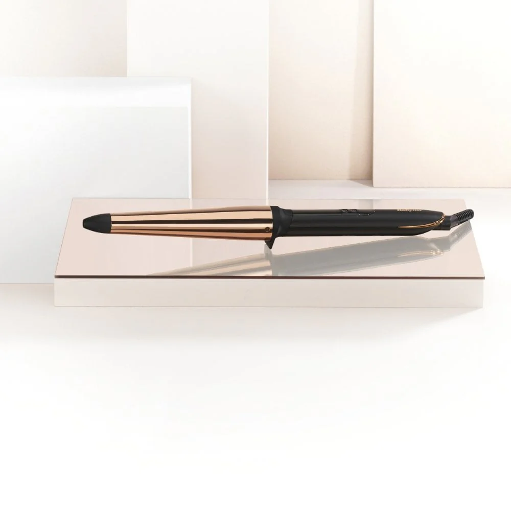 BaByliss Titanium Brilliance Conical Wand 19-32mm Rose Gold 2358U - Image 9