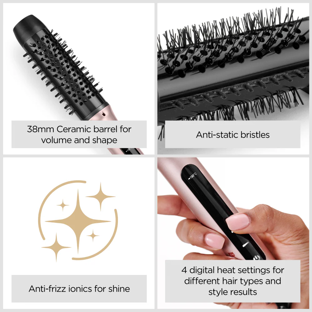 BaByliss Volume Boost Thermal Hot Brush HSB200U - Image 2
