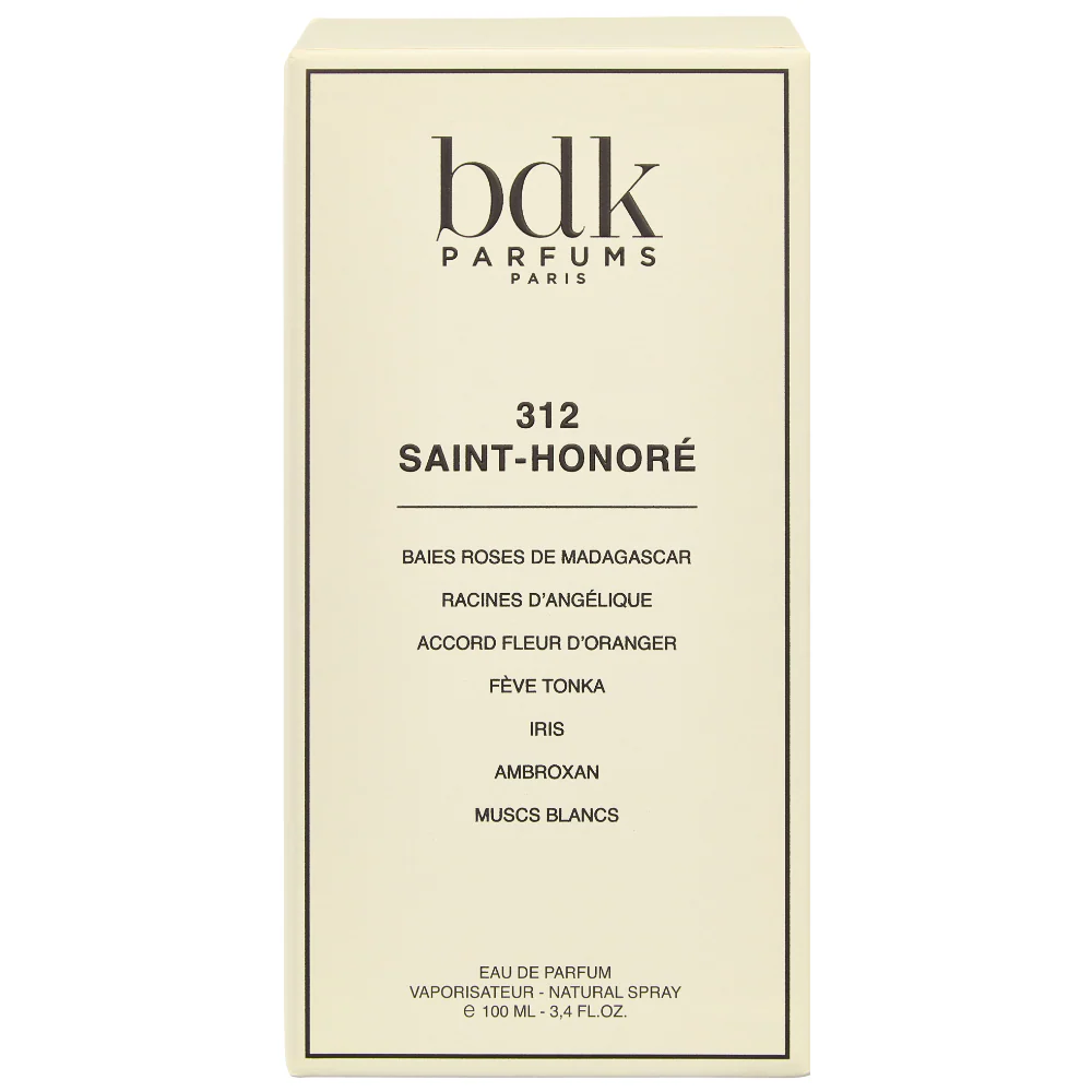 BDK Parfums 312 Saint-Honoré Eau De Parfum 100ml - Image 3