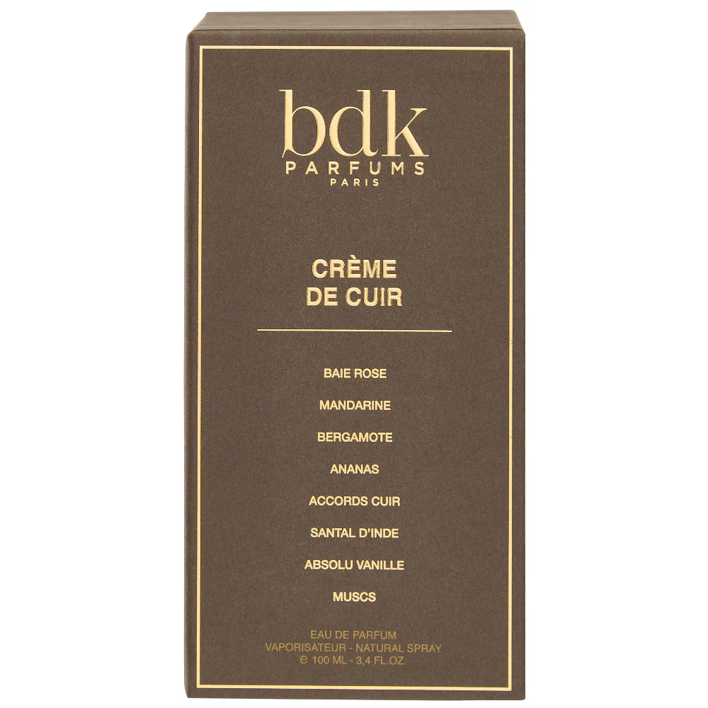 BDK Parfums Creme De Cuir Eau De Parfum 100ml - Image 3