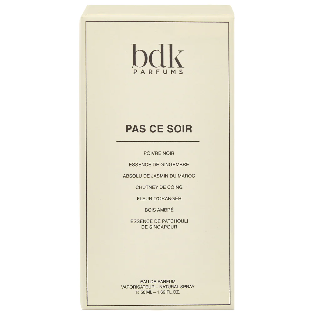 BDK Parfums Pas Ce Soir Eau De Parfum 50ml - Image 3