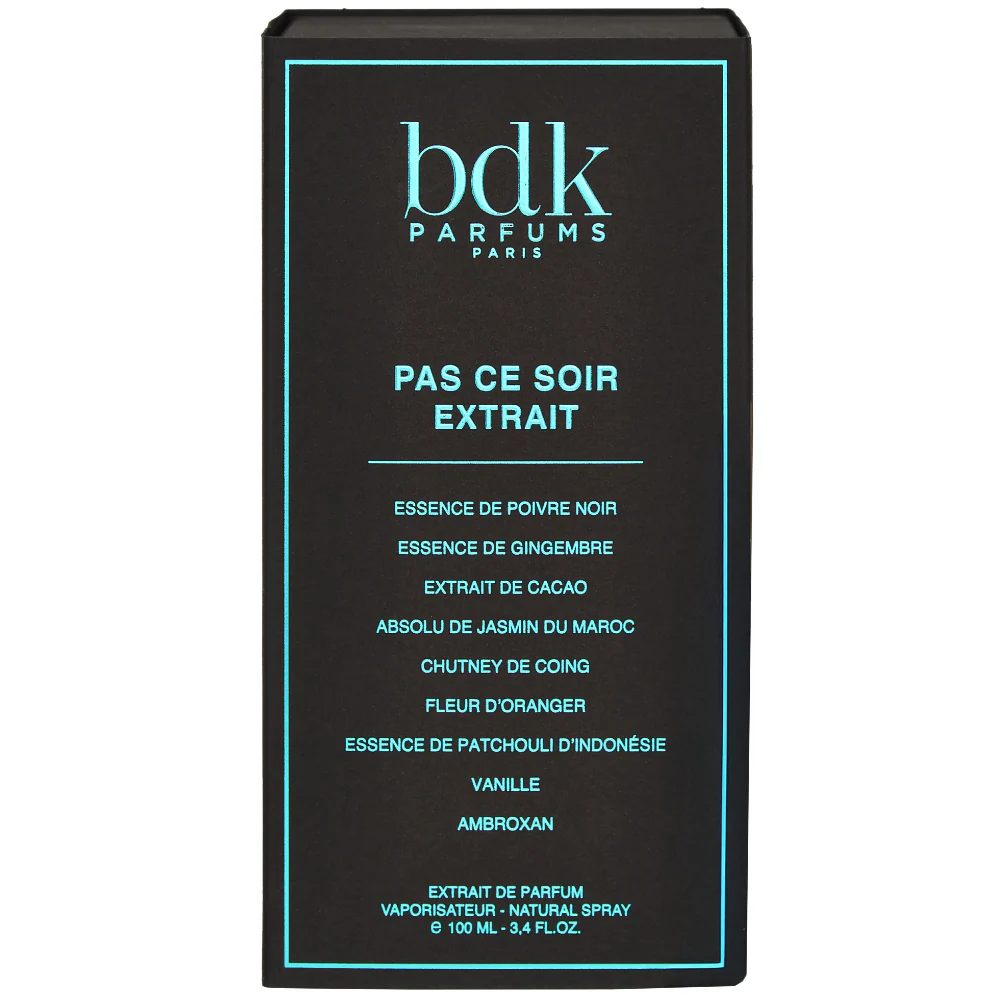 BDK Parfums Pas Ce Soir Extrait De Parfum 100ml - Image 3