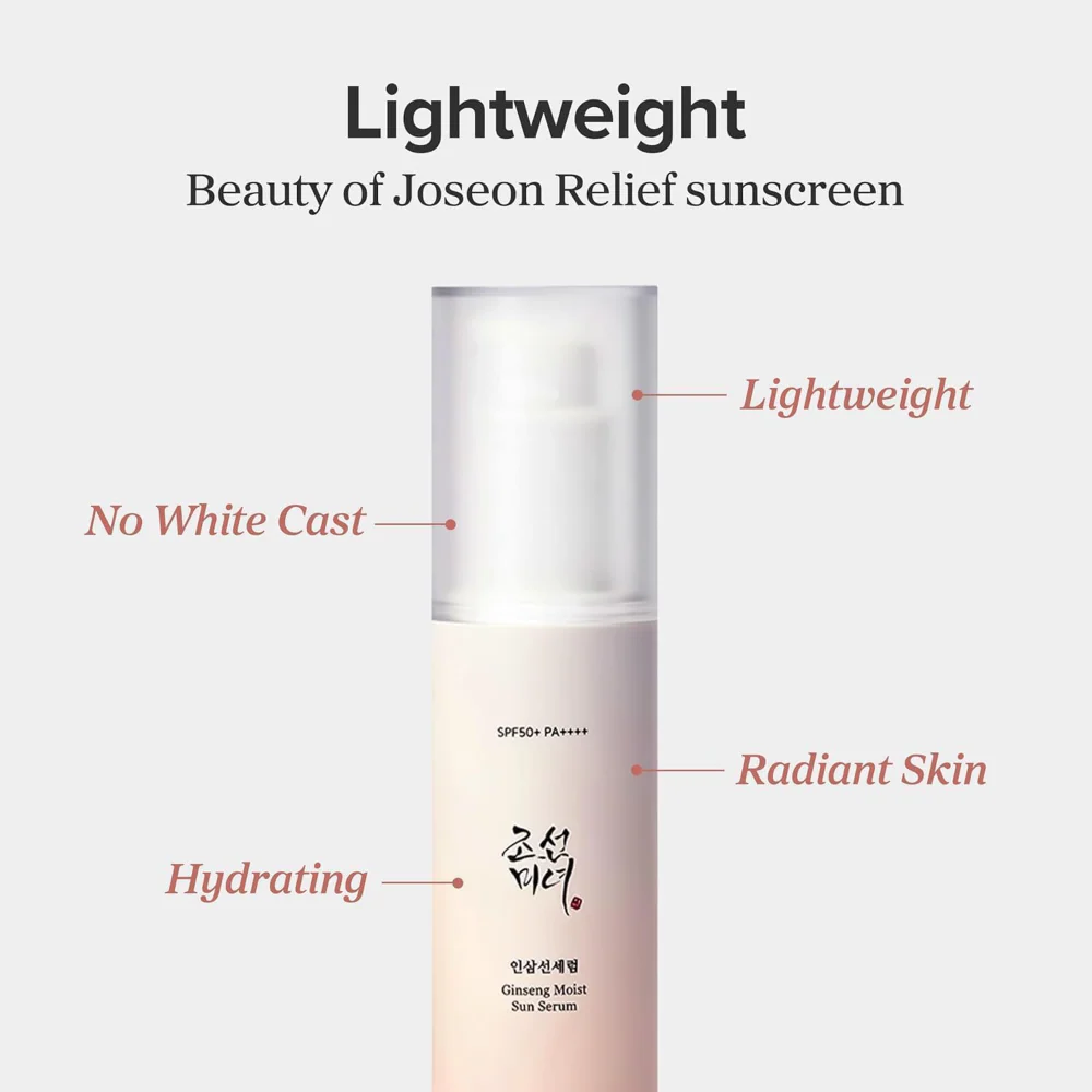 Beauty Of Joseon Ginseng Moist Sun Serum PA++++ SPF50+ 50ml - Image 5