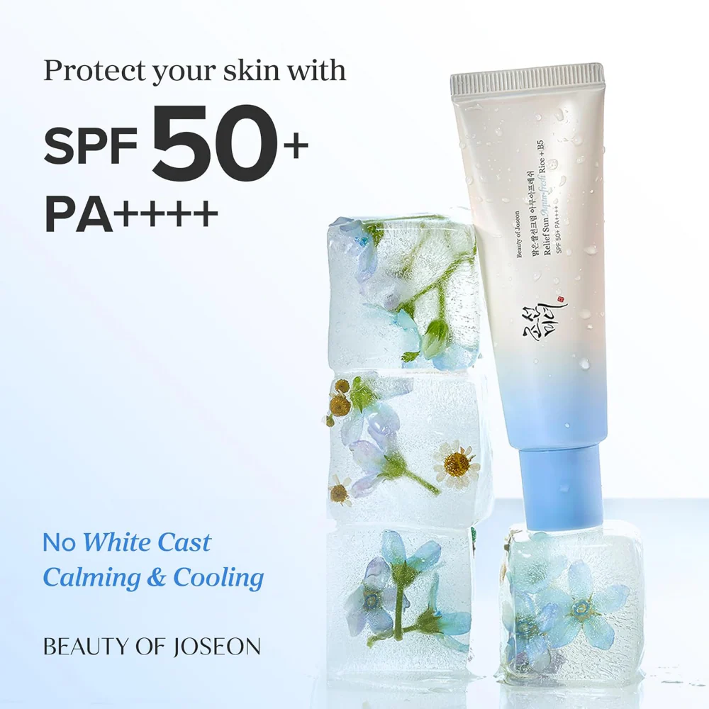 Beauty Of Joseon Relief Sun Aqua-Fresh Rice + B5 Sunscreen PA++++ SPF50+ 50ml - Image 4
