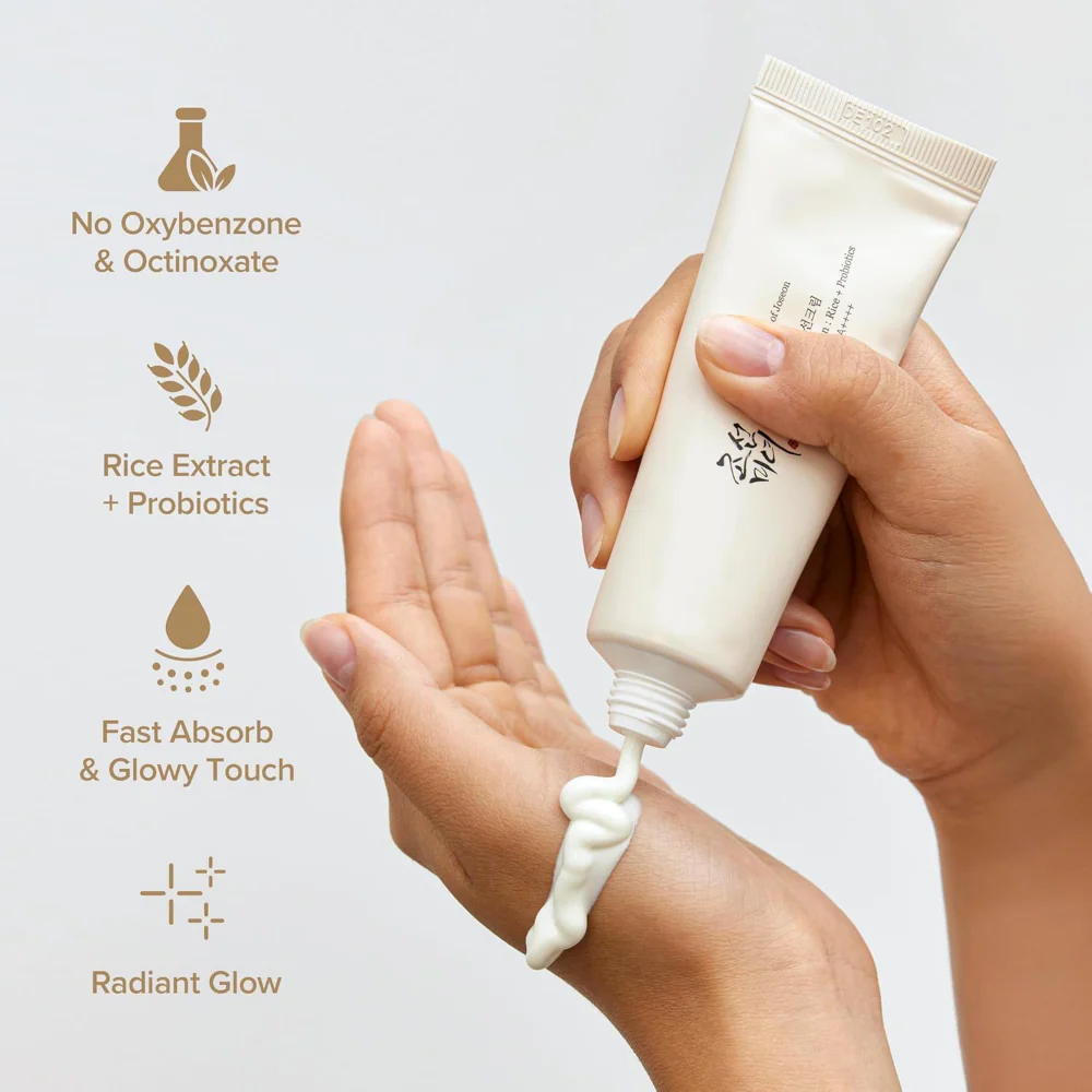 Beauty Of Joseon Rice & Probiotic Sunscreen PA++++ SPF50+ 50ml - Image 4