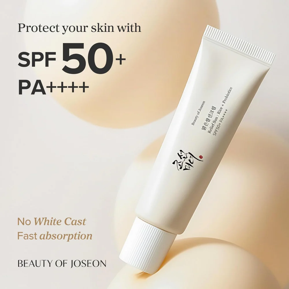 Beauty Of Joseon Rice & Probiotic Sunscreen PA++++ SPF50+ 50ml - Image 5