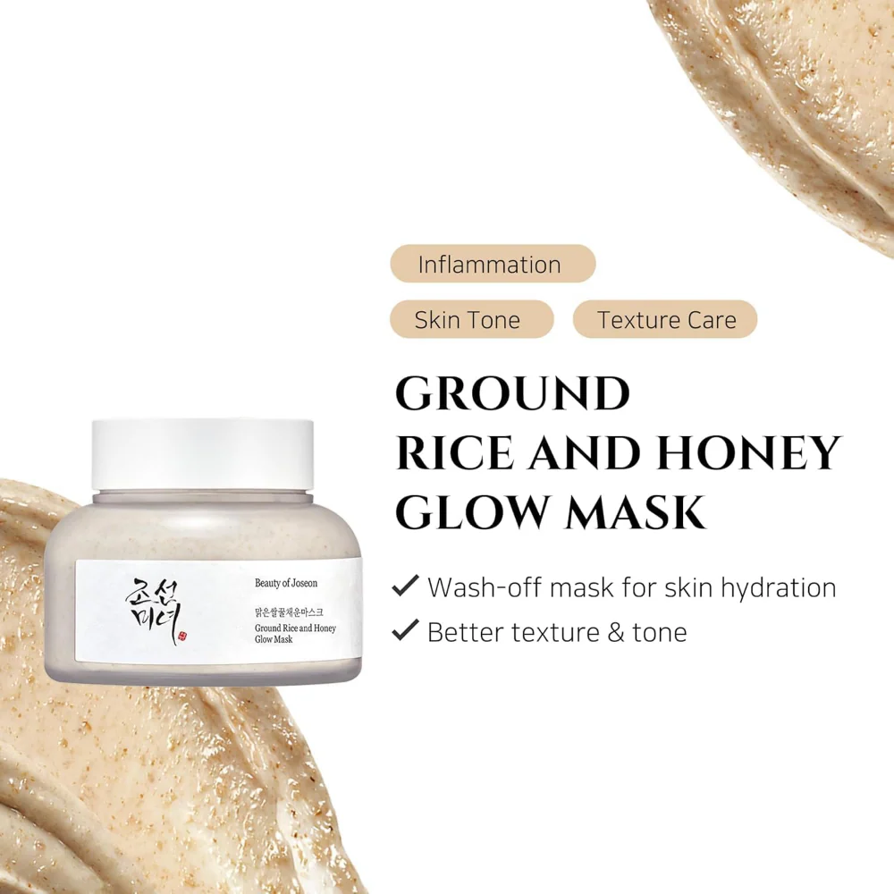 Beauty Of Joseon Ground Rice & Honey Glow Mask 150ml - Image 3