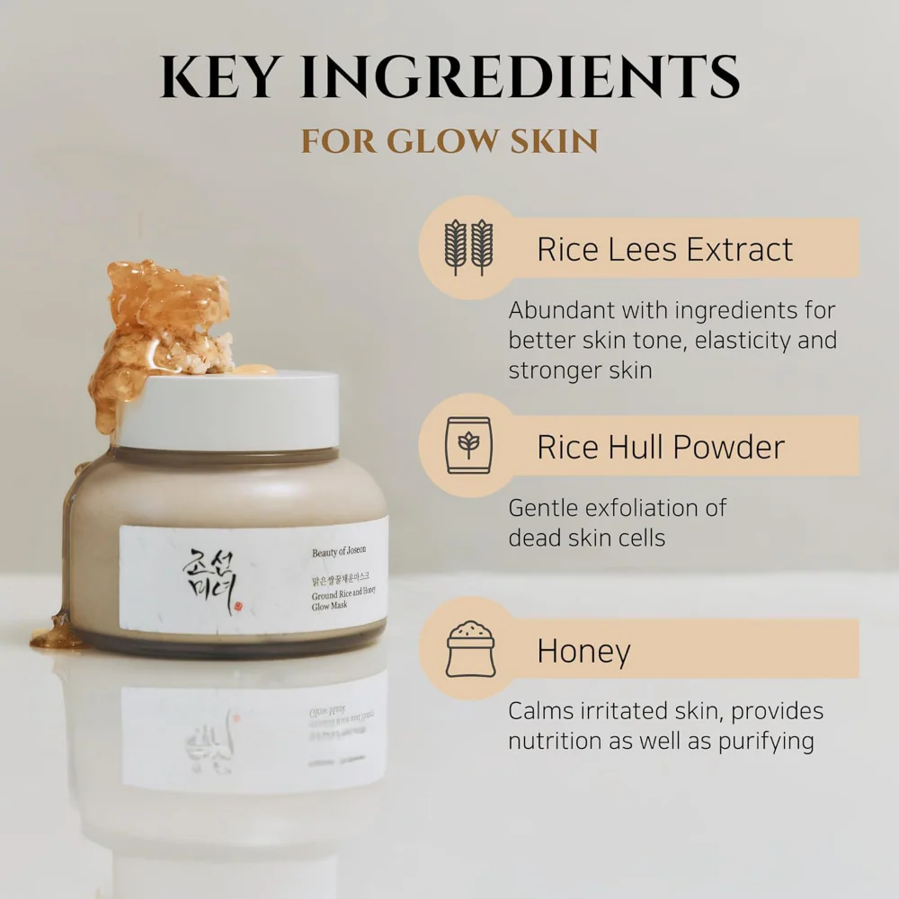 Beauty Of Joseon Ground Rice & Honey Glow Mask 150ml - Image 5