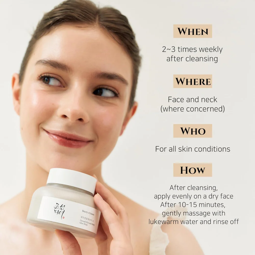 Beauty Of Joseon Ground Rice & Honey Glow Mask 150ml - Image 7