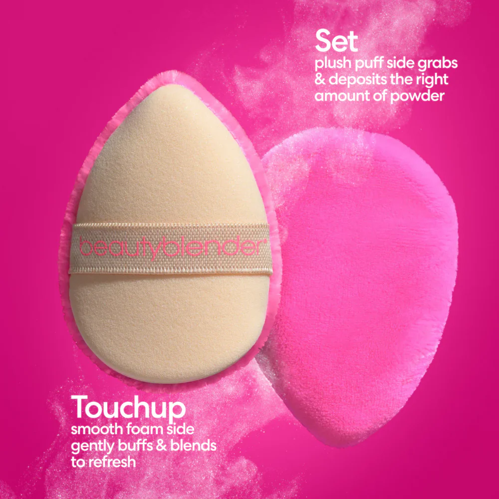Beautyblender Dual-Sided Power Pocket Powder Puff - Image 5