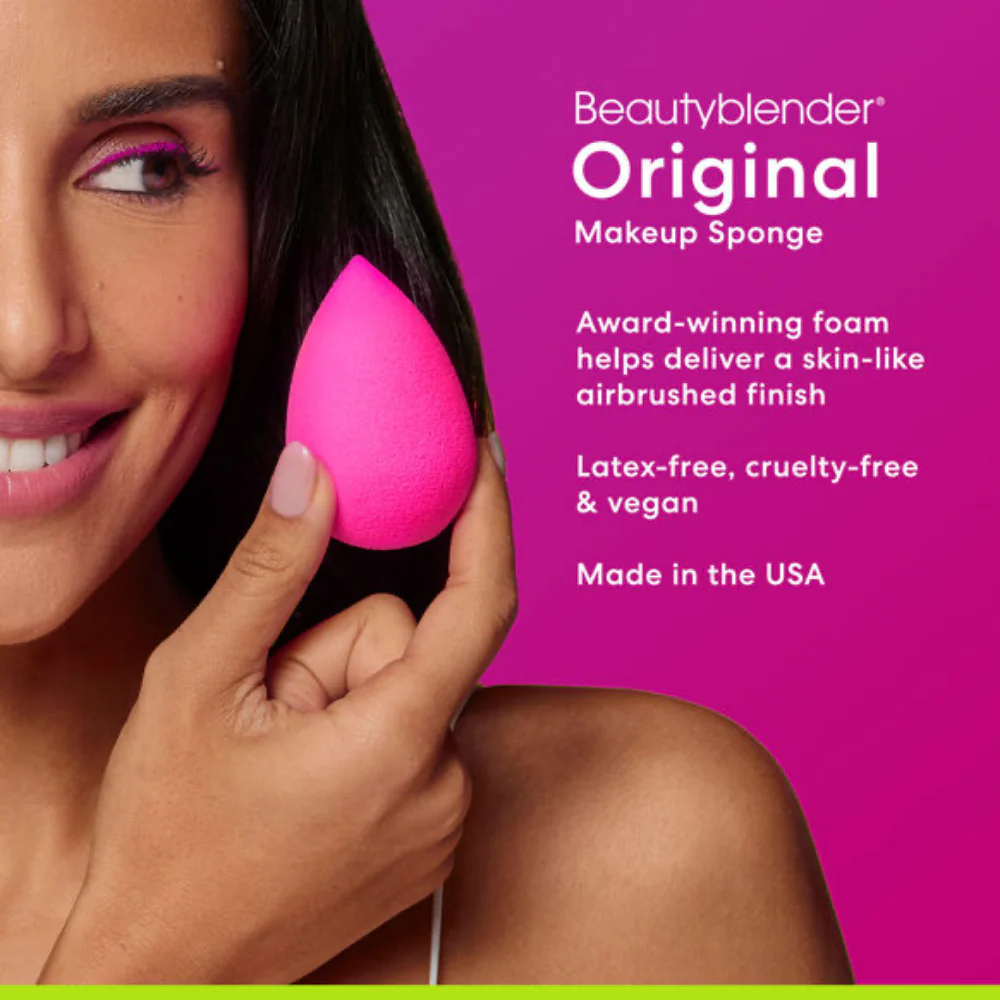 Beautyblender Original Makeup Sponge Pink - Image 3