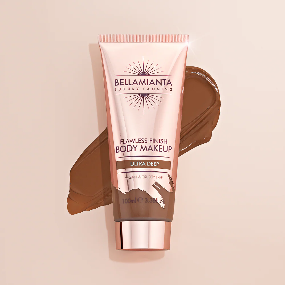 Bellamianta Flawless Finish Body Makeup Ultra Deep 100ml - Image 2