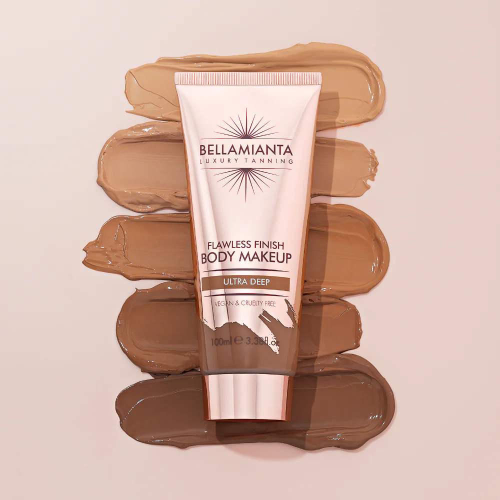 Bellamianta Flawless Finish Body Makeup Ultra Deep 100ml - Image 3