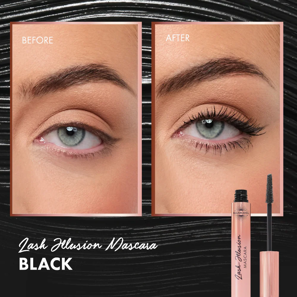 Bellamianta Lash Illusion Tubing Mascara Black 12ml - Image 2