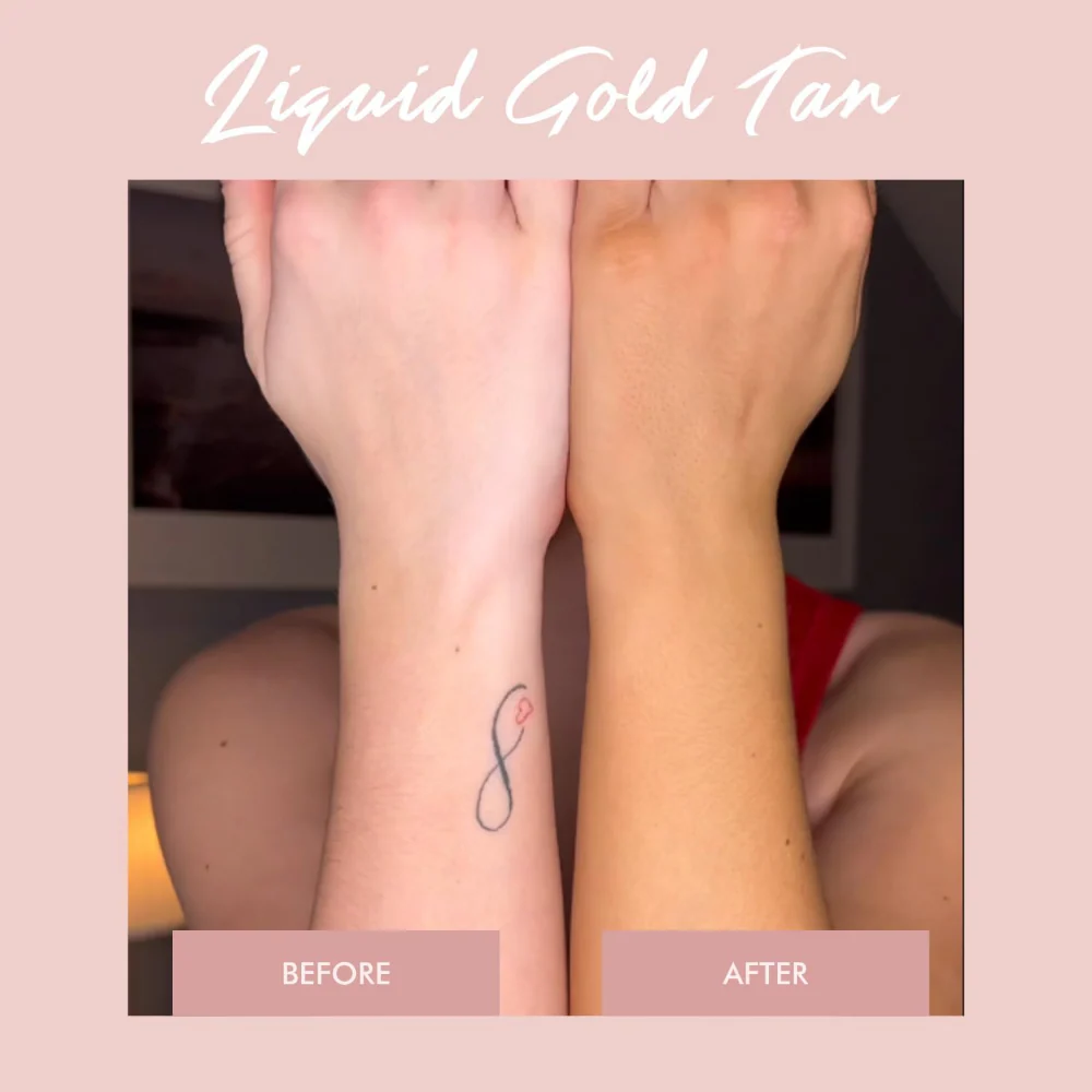 Bellamianta Liquid Gold Tanning Liquid Medium 200ml - Image 5