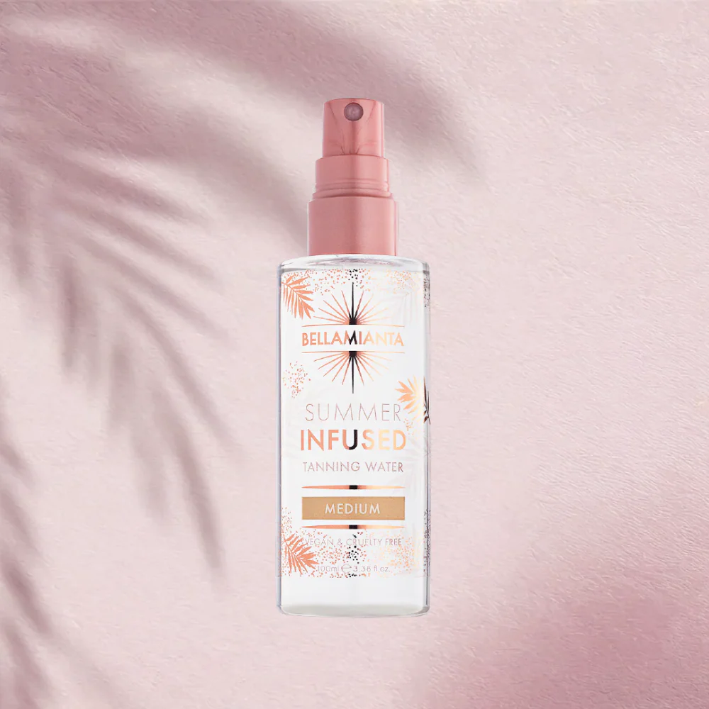 Bellamianta Summer Infused Tanning Water Medium 100ml - Image 2