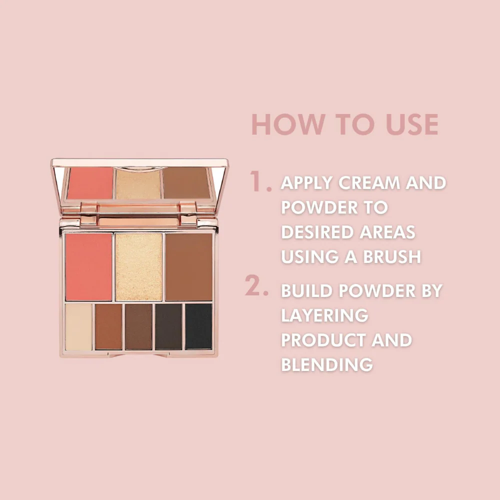 Bellamianta The All In One 8 Colour Face Makeup Palette - Image 4