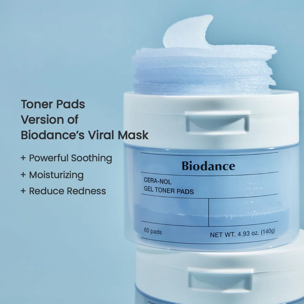 Biodance Cera-Nol Gel Toner Pads x60 - Image 5