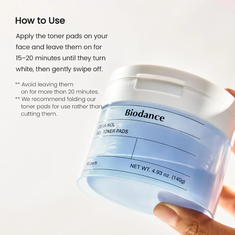 Biodance Cera-Nol Gel Toner Pads x60 - Image 8