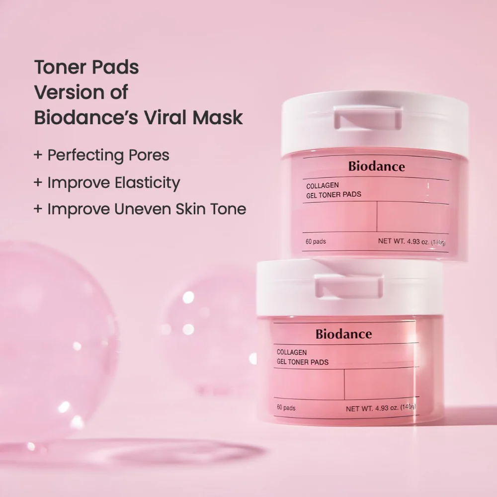 Biodance Collagen Gel Toner Pads x60 - Image 4