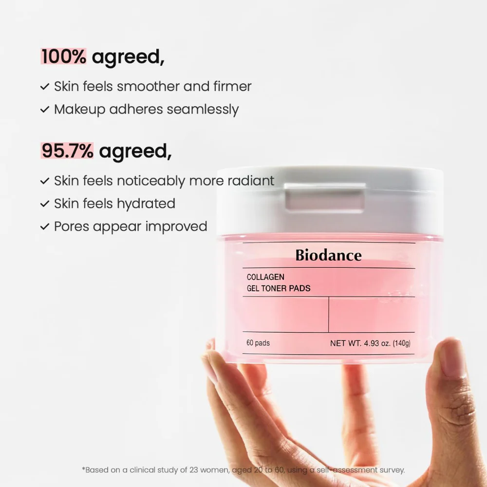 Biodance Collagen Gel Toner Pads x60 - Image 5