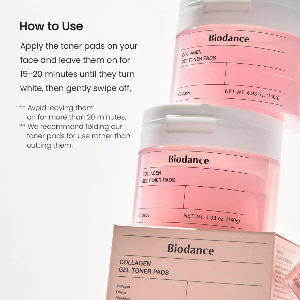 Biodance Collagen Gel Toner Pads x60 - Image 8