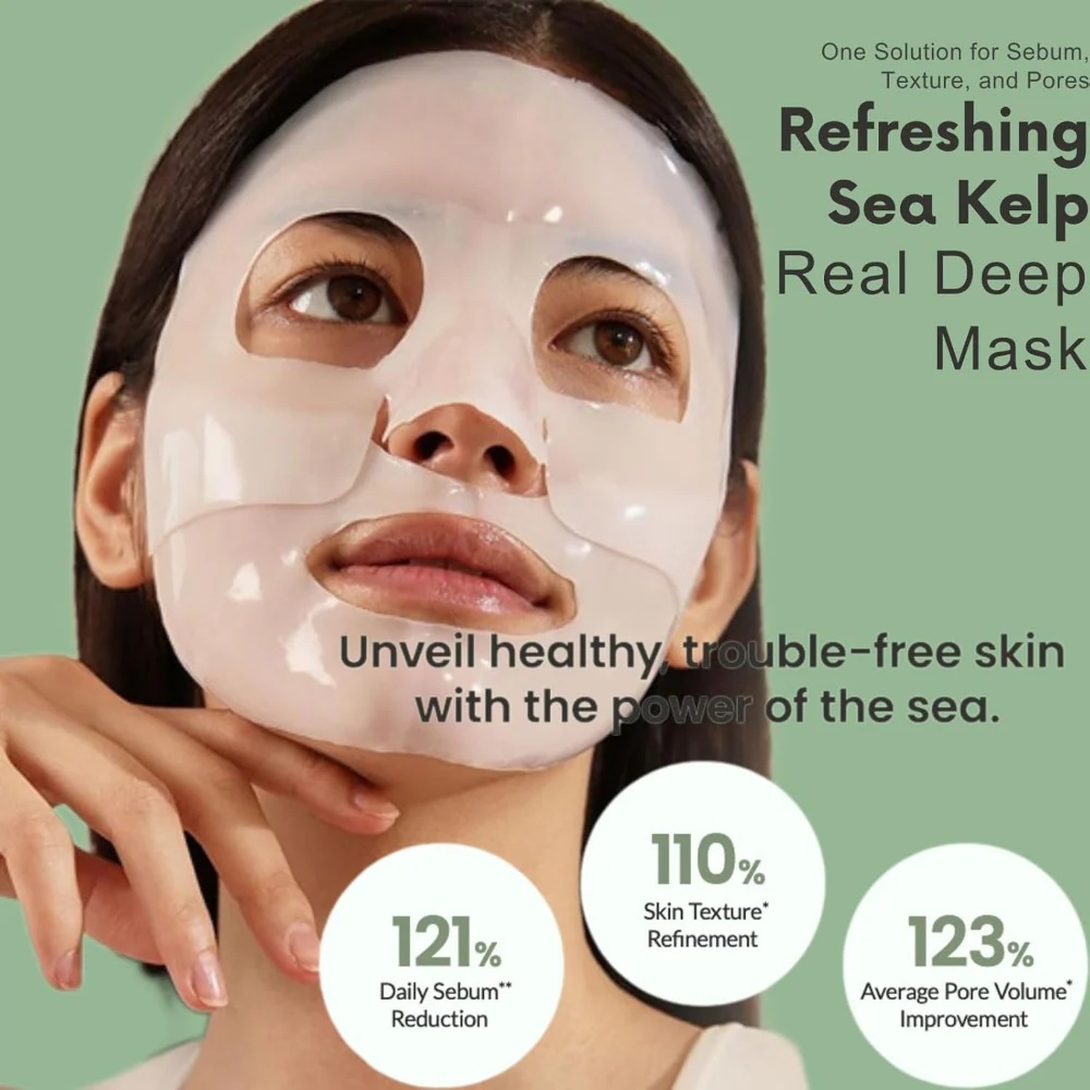 Biodance Refreshing Sea Kelp Real Deep Mask 4 x 34g - Image 7