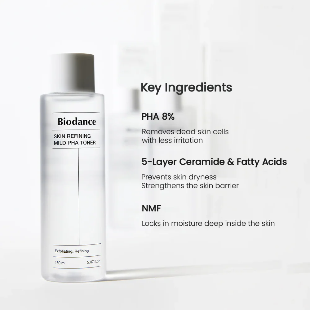 Biodance Skin Refining Mild PHA Toner 150ml - Image 6