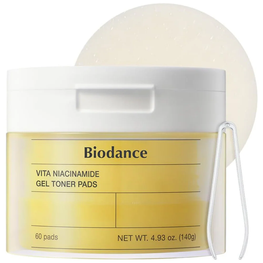 Biodance Vita Niacinamide Gel Toner Pads x60 - Image 2