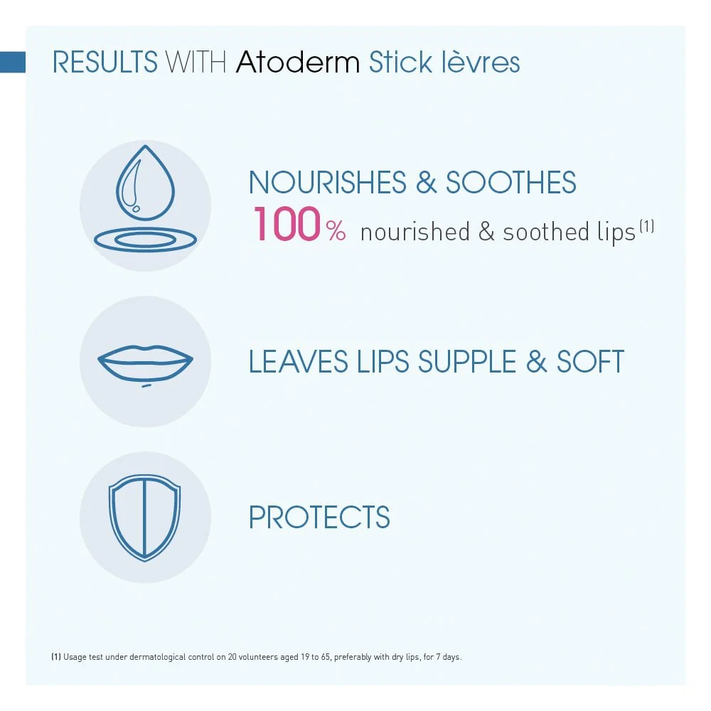 Bioderma Atoderm Ultra Moisturising Lip Stick 4g - Image 3