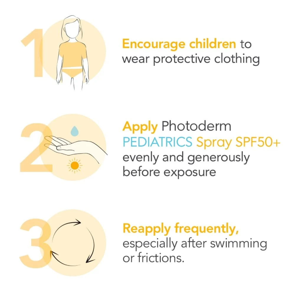 Bioderma Photoderm Very High Protection Paediatrics Sun Barrier Spray SPF50+ 200ml - Image 6