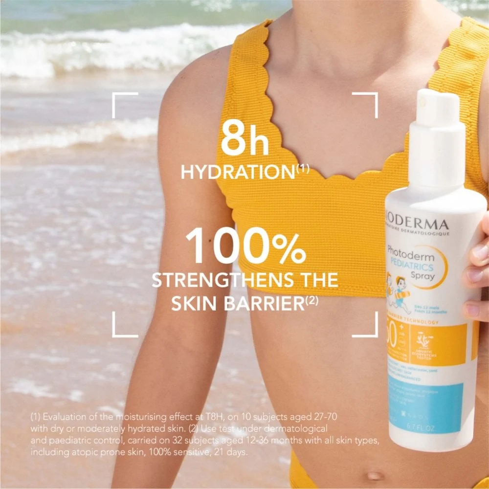 Bioderma Photoderm Very High Protection Paediatrics Sun Barrier Spray SPF50+ 200ml - Image 8