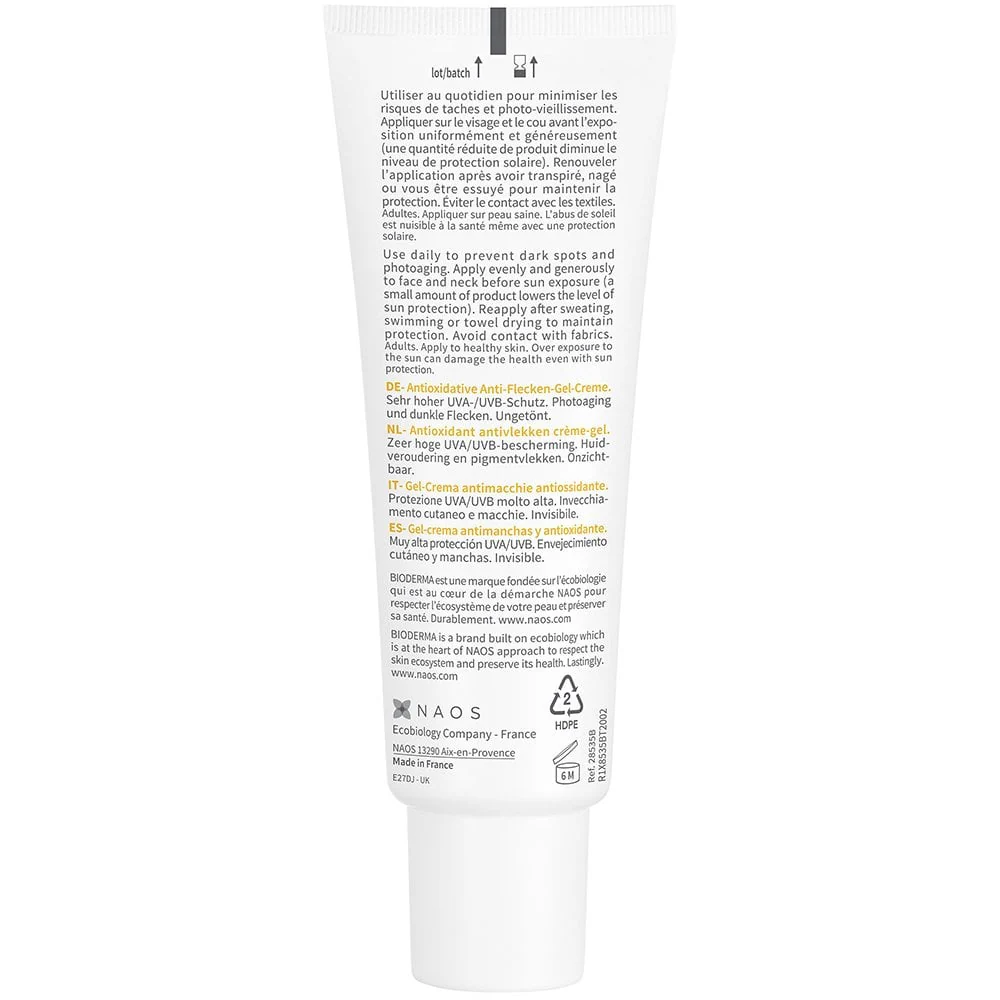 Bioderma Photoderm Very High Protection Spot Age Gel-Cream SPF50+ 40ml - Image 2