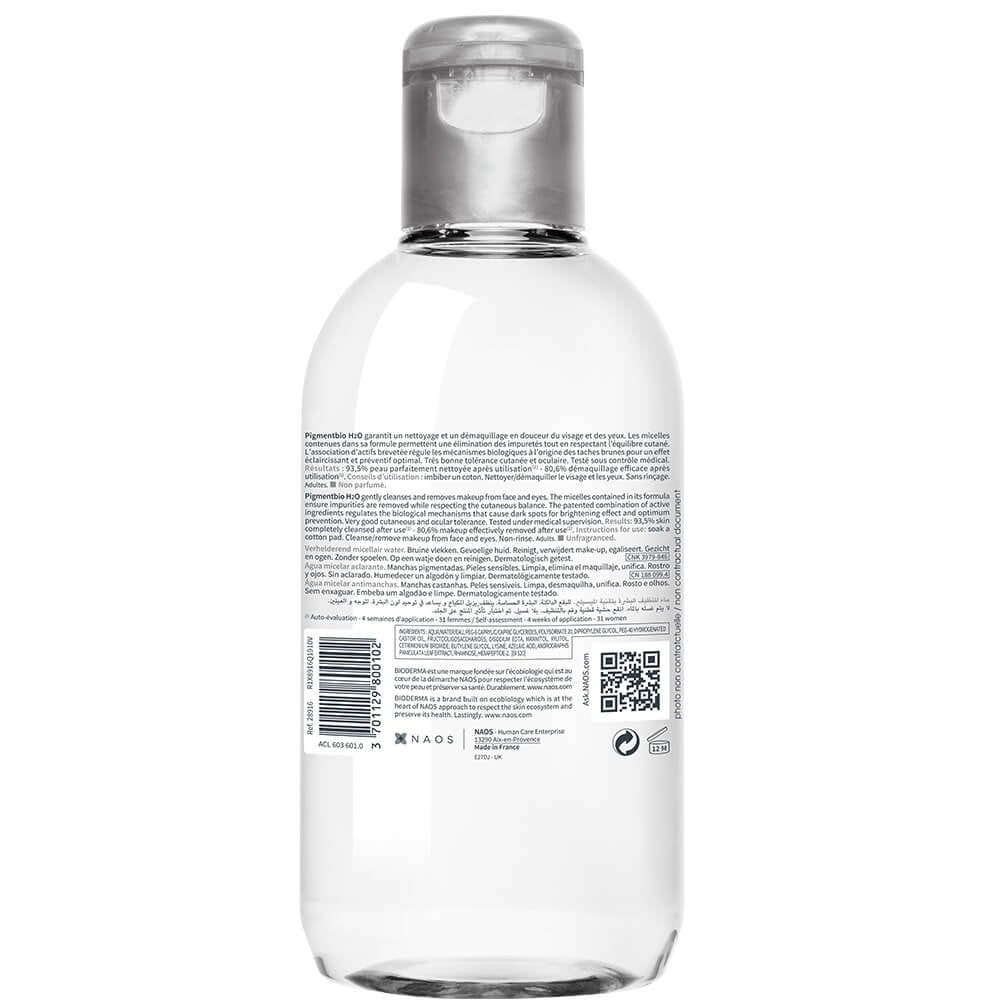Bioderma Pigmentbio Brightening H2O Cleansing Micellar Water 250ml - Image 2