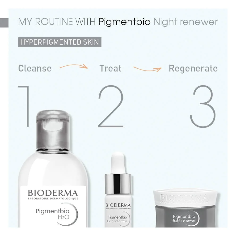 Bioderma Pigmentbio Brightening Overnight Care Face Cream 50ml - Image 4