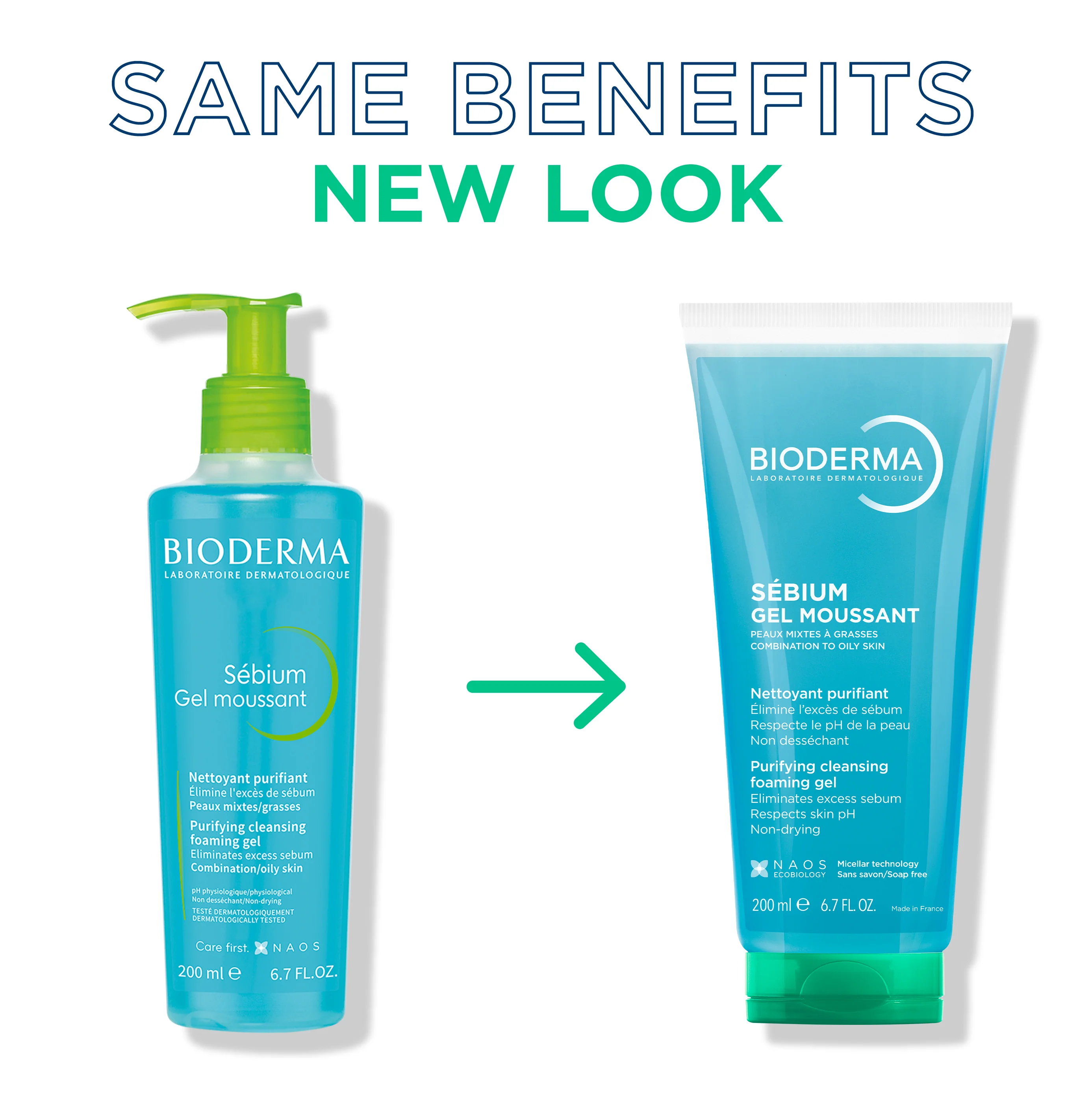 Bioderma Sebium Purifying Cleansing Foaming Gel 200ml - Image 12