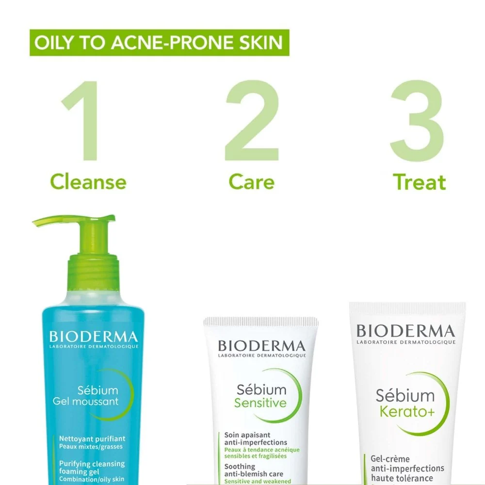 Bioderma Sebium Purifying Cleansing Foaming Gel 200ml - Image 7
