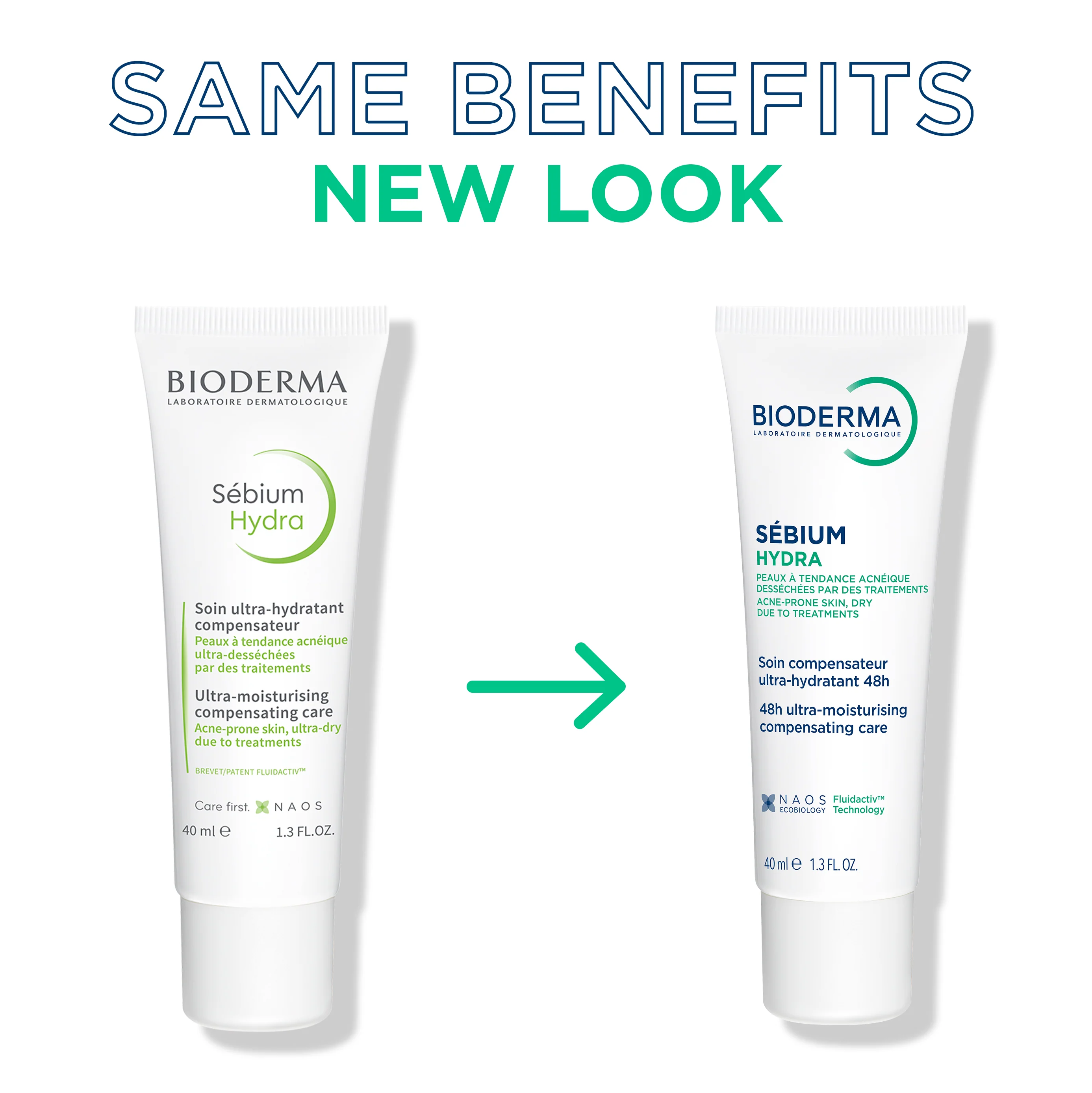 Bioderma Sebium Ultra Moisturising Compensating Hydra Cream 40ml - Image 5