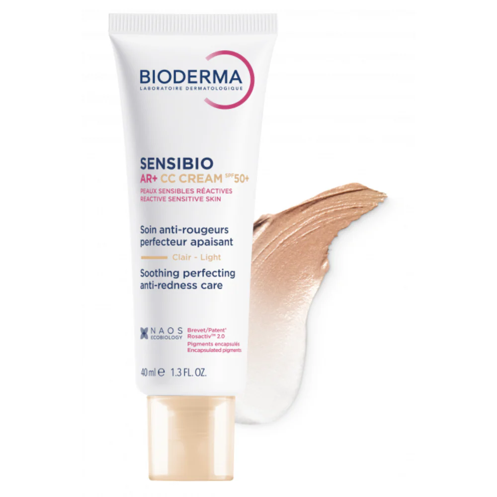 Bioderma Sensibio AR+ CC Soothing Perfecting Anti-Redness Care Cream SPF50+ 40ml - Image 2