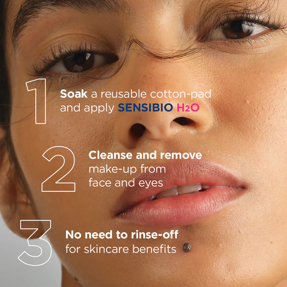 Bioderma Sensibio H2O Micellar Water Makeup Removing Cleanser 500ml - Image 6