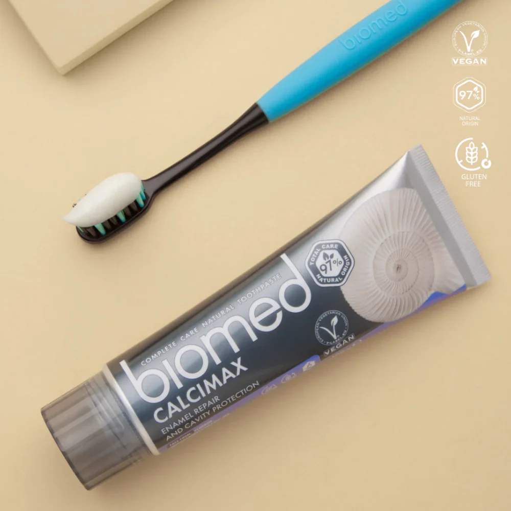 Biomed Calcimax 97% Natural Enamel Repair & Cavity Protection Toothpaste 100g - Image 3