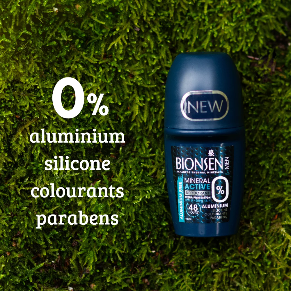 Bionsen Mineral Active Deodorant Roll-On For Men 50ml - Image 2