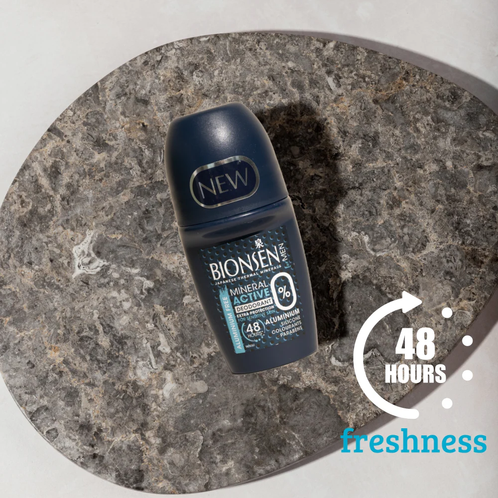 Bionsen Mineral Active Deodorant Roll-On For Men 50ml - Image 3