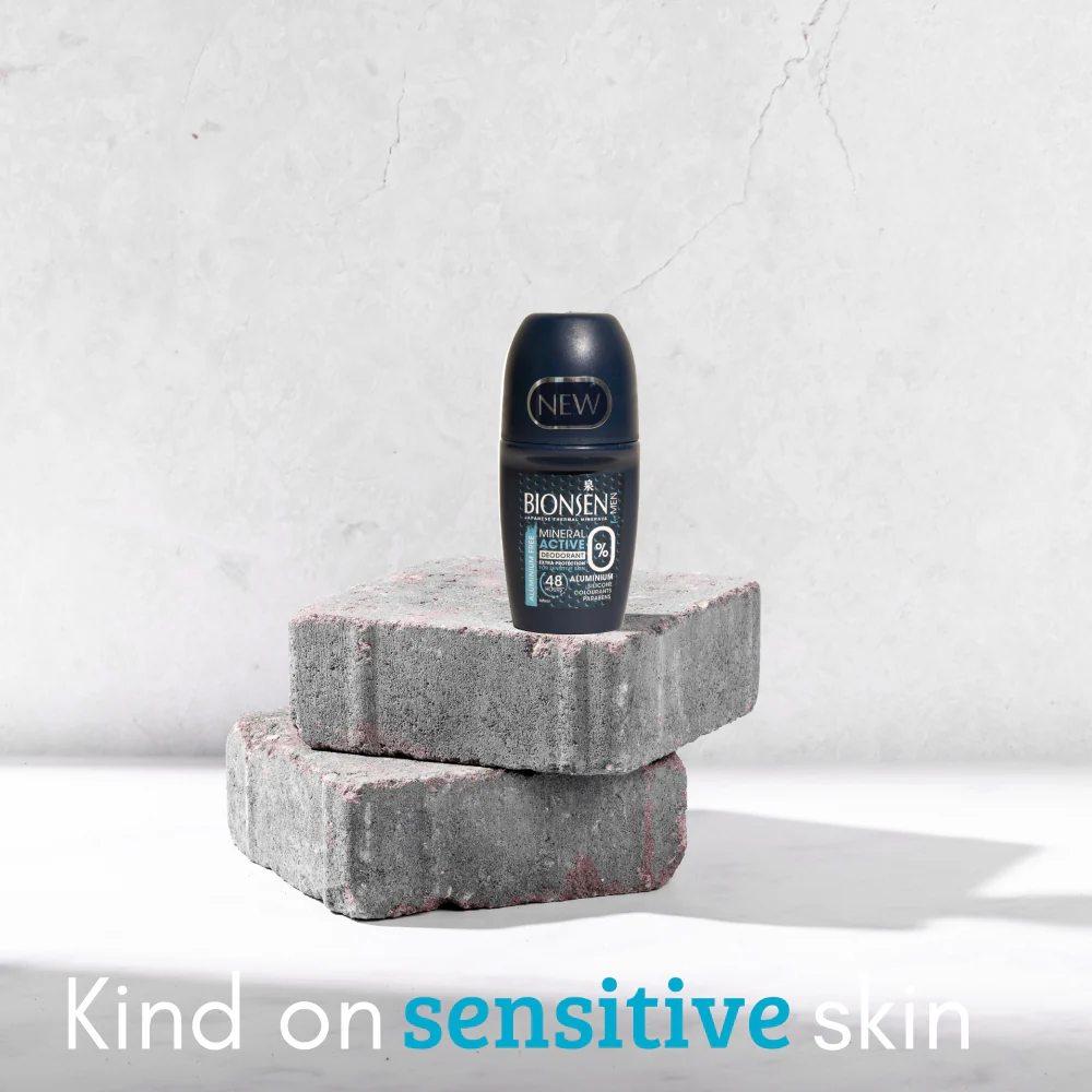 Bionsen Mineral Active Deodorant Roll-On For Men 50ml - Image 4