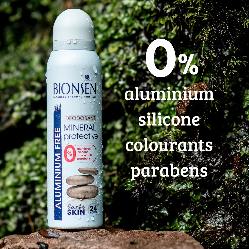 Bionsen Mineral Protective Deodorant Aerosol Spray 150ml - Image 2