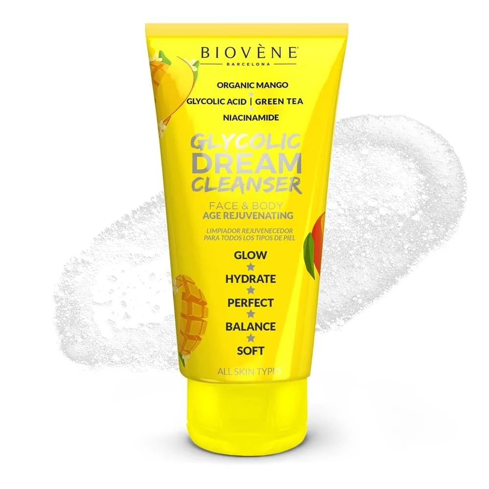 Biovene Glycolic Dream Glycolic Acid Rejuvenating Cleanser 200ml - Image 2