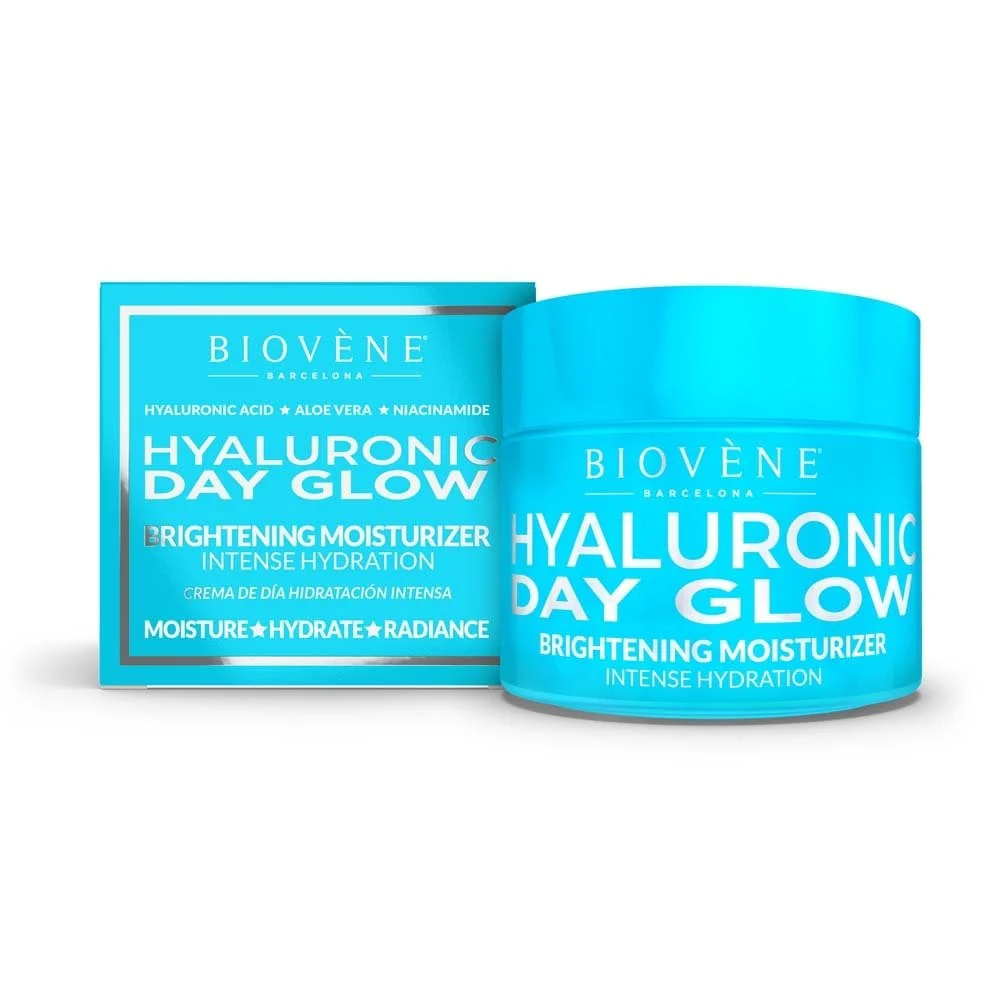 Biovene Hyaluronic Day Glow Hydration Brightening Moisturiser 50ml - Image 2