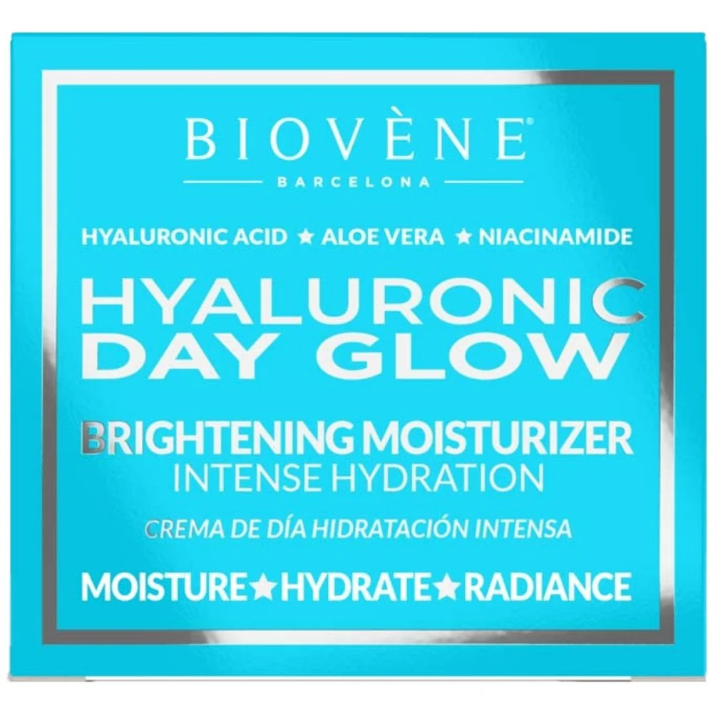 Biovene Hyaluronic Day Glow Hydration Brightening Moisturiser 50ml - Image 5